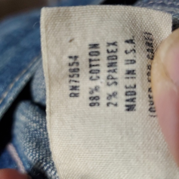 Ezra Fitch Denim Split Front Skirt - Picture 6 of 8